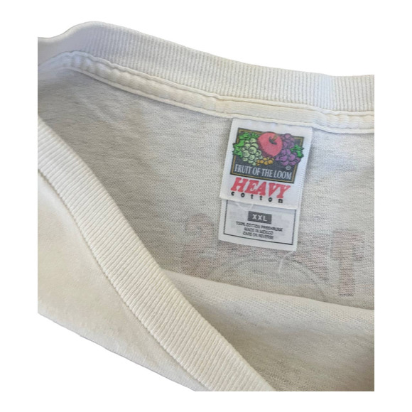 Vintage Texas longhorns baseball tshirt XXL white - Picture 3 of 4